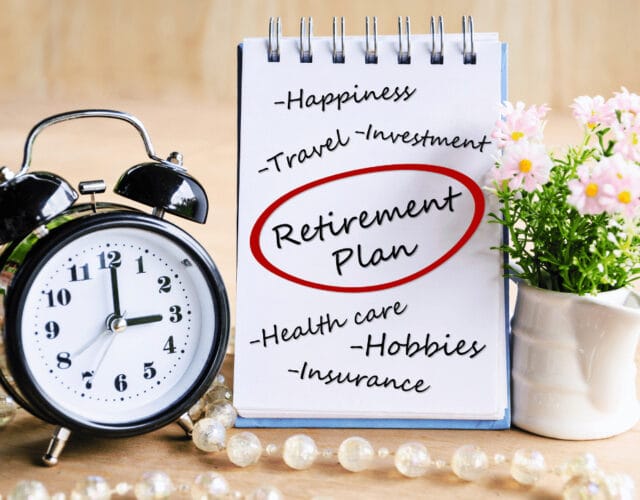Retirement Plan Clock Ticking Graphic