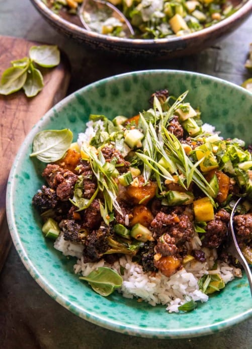 Ginger Sesame Pineapple Beef